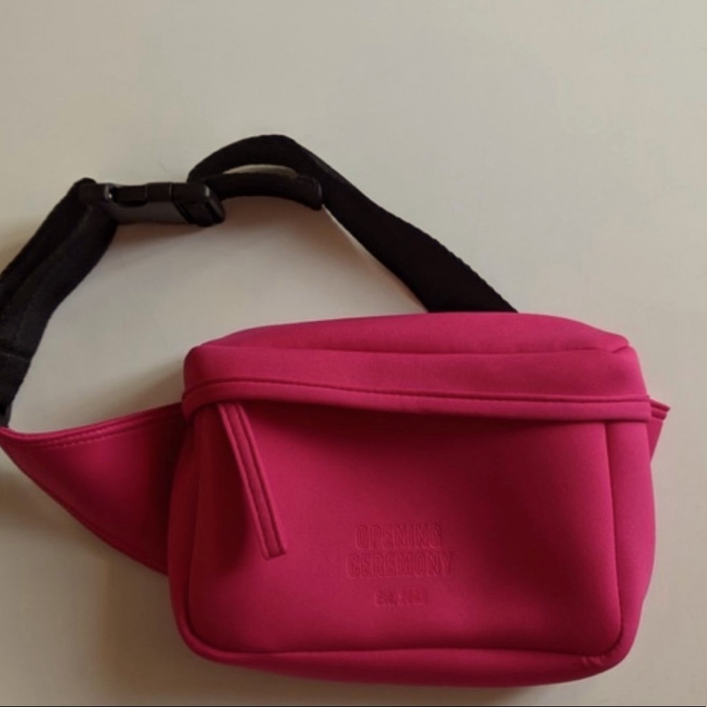 COPY - OPENING CEREMONY NEOPRENE FANNY PACK